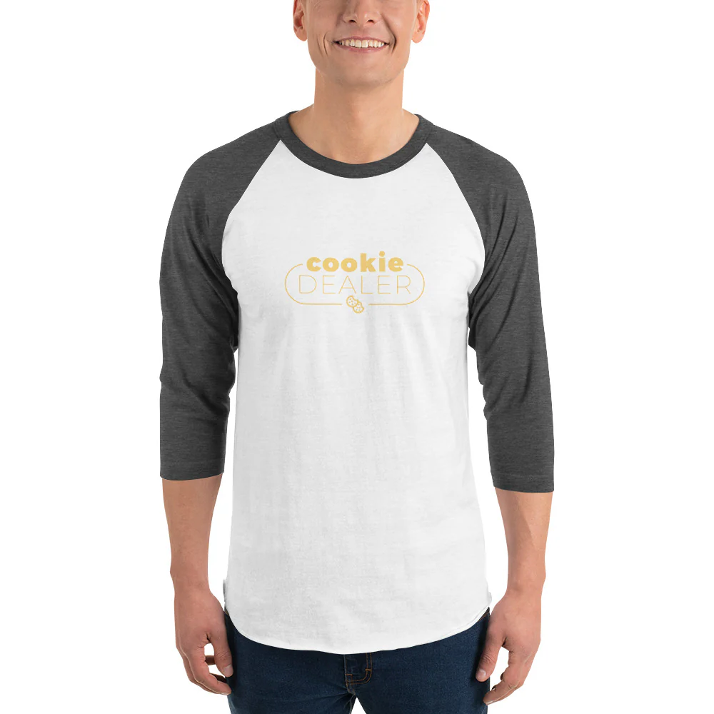 Cookie Dealer Baseball Raglan - Image 4