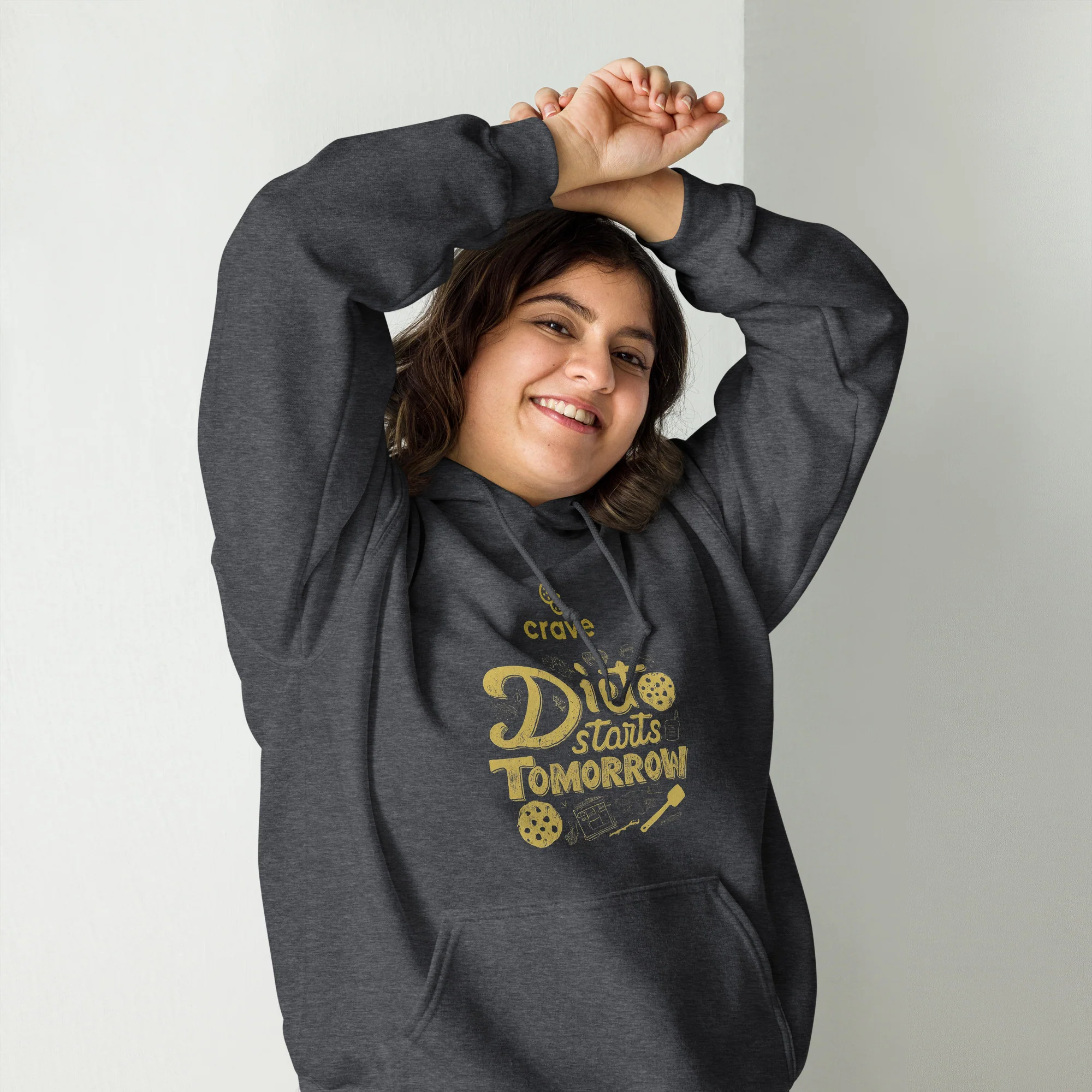 Diet Starts Tomorrow Hoodie - Image 4