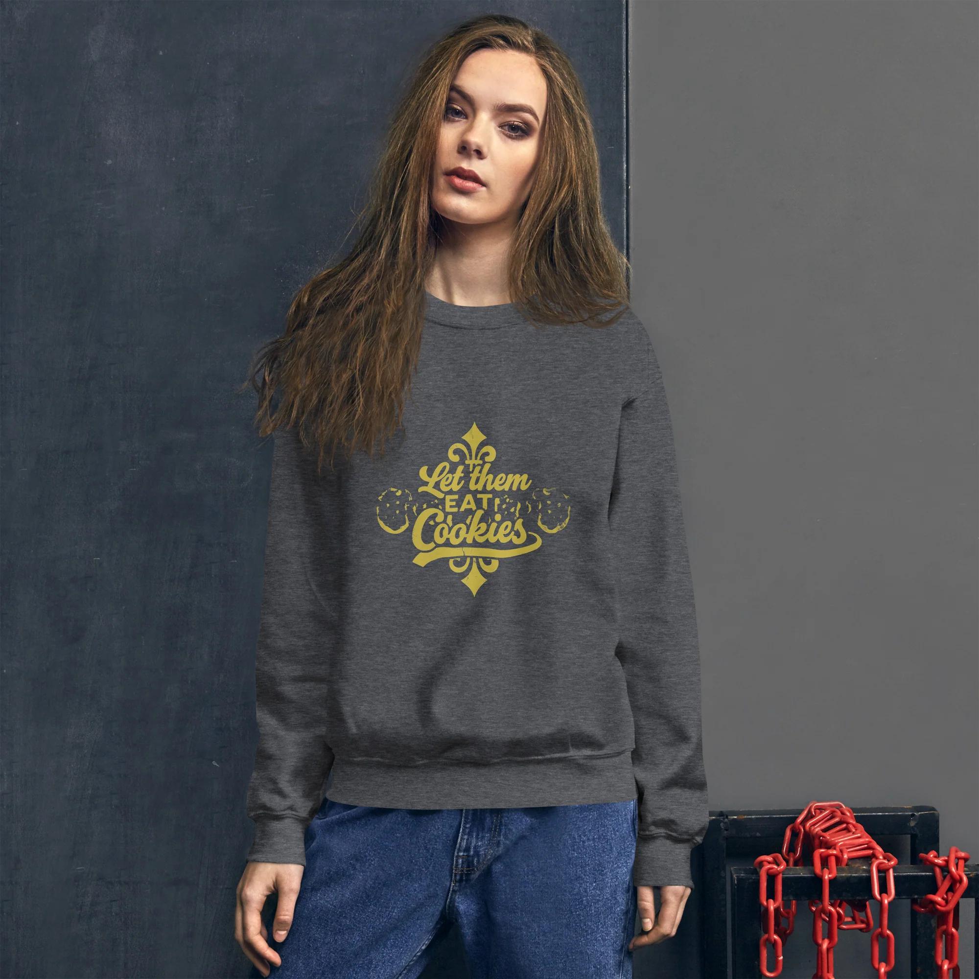 Let Them Eat Cookies Crewneck - Image 3